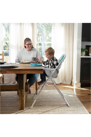 Chaise haute pliable 2-en-1  - Dès 6 mois - Jusqu’à 15 kg