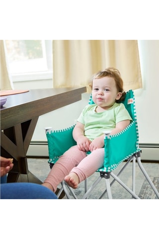 Chaise haute portable - Dès 6 mois - Jusqu’à 15 kg