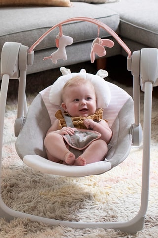 Balancelle Comfort 2 Go Flora the Unicorn - Dès la naissance - Jusqu'à 9 kg