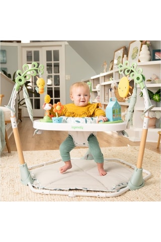 Aire jeux à rebonds bébé 6-en-1 évolutif - Dès 48 mois - Jusqu’à 12 kg