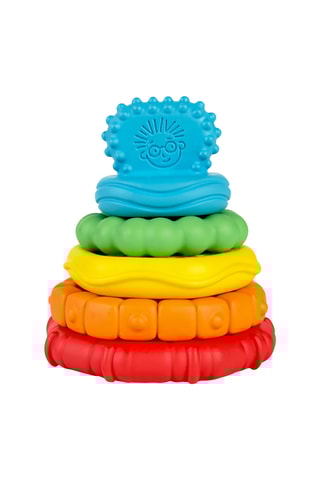 5 jouets de dentition Stack & Teethe - Dès la naissance
