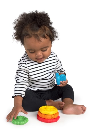 5 jouets de dentition Stack & Teethe - Dès la naissance