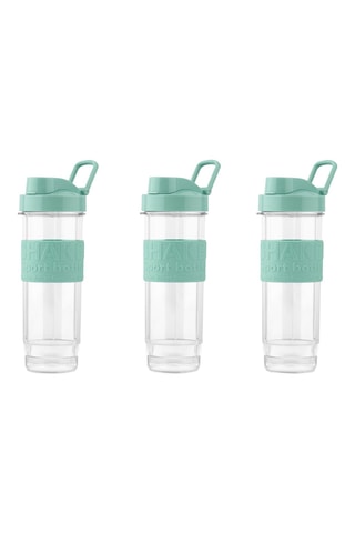 3 Flessen voor Miniblender 3 x 570 ml
