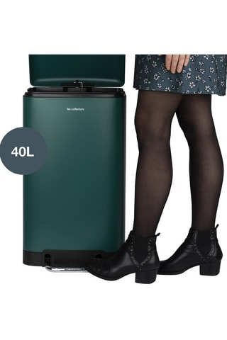 Roestvrijstalen Pedaalemmer 40 l