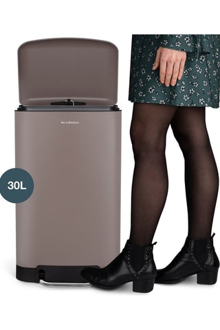 Roestvrijstalen Pedaalemmer 30 l
