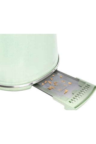 Broodrooster Vintage Groen - 1500 W - 2 sleuven
