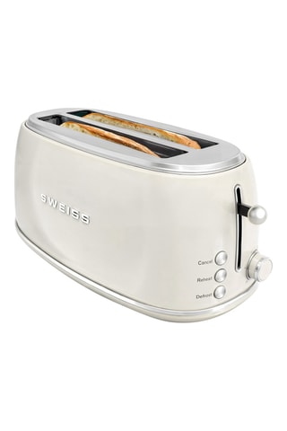 Broodrooster Vintage Beige - 1500 W - 2 sleuven
