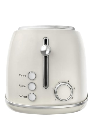 Broodrooster Vintage Beige - 1500 W - 2 sleuven