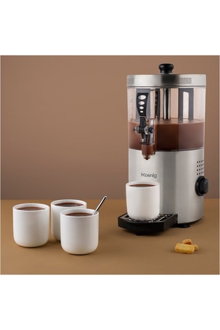Warmechocolademelkdispenser 3 l