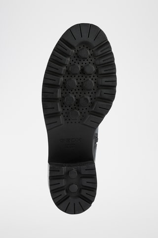 Bottes en cuir nappa Damiana - Noir