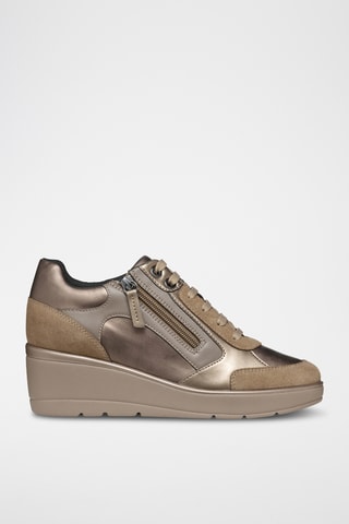 Baskets compensées Ilde - Taupe