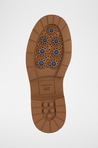 Mocassins plateformes en nubuck Spherica - Marron