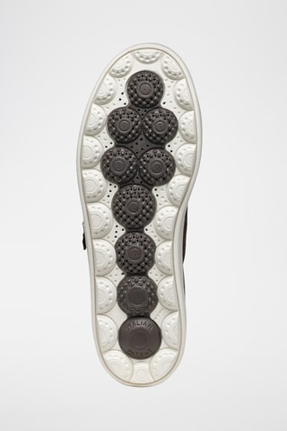 Baskets en cuir Spherica - Noir et marron