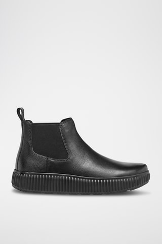 Bottines Chelsea en cuir Graisy - Noir