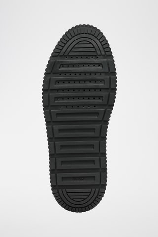 Baskets plateformes en cuir Graisy - Noir