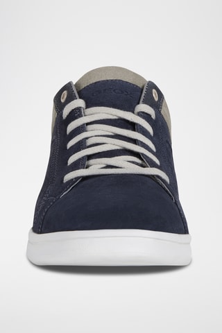 Baskets en nubuck Warrens - Bleu marine