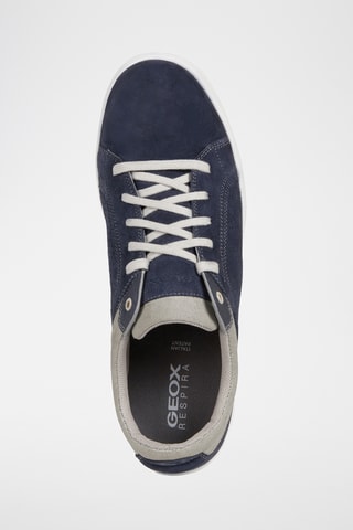Baskets en nubuck Warrens - Bleu marine