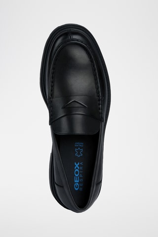 Mocassins en cuir Spherica - Noir