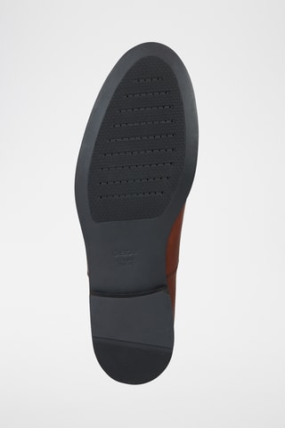 Derbys en cuir nappa Decio - Marron clair