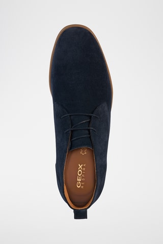 Boots en nubuck Venzone - Bleu marine