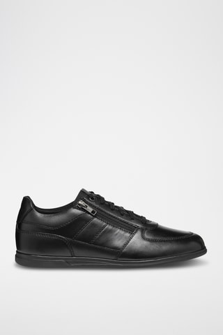 Baskets en cuir nappa Renan - Noir