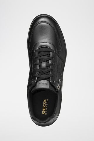 Baskets en cuir nappa Renan - Noir