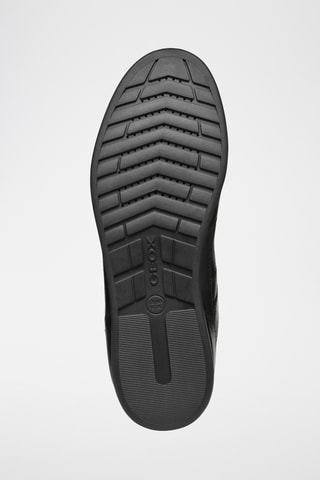 Baskets en cuir nappa Renan - Noir
