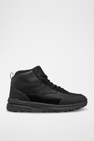 Baskets montantes en cuir Sterratrail - Noir