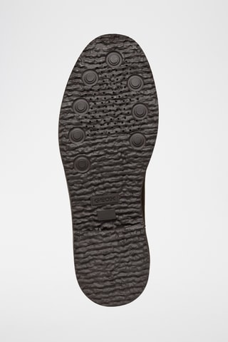 Bottines Chelsea en cuir de veau nubuck Massimiano - Marron foncé
