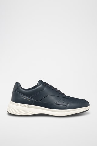 Baskets en cuir de veau Spherica Ecub-3 - Bleu marine