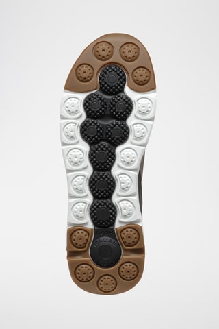Baskets en cuir Spherica Ecub-4 A - Gris foncé et marron