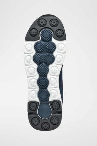 Baskets en cuir Spherica Ecub-4 A - Gris foncé et bleu marine
