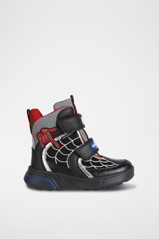 Baskets montantes Spider-Man Avengers Marvel Sveggen - Noir et rouge