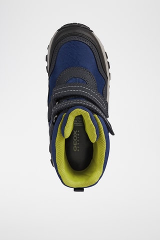 Boots Himalaya - Bleu marine et jaune