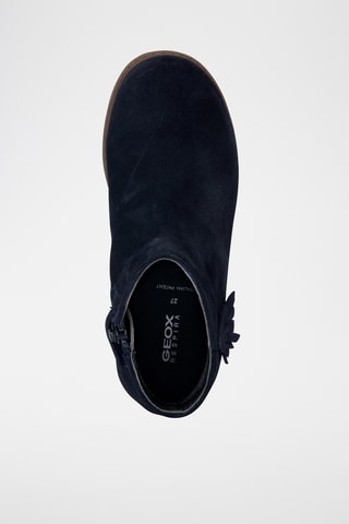 Bottines en nubuck Shawntel - Bleu marine
