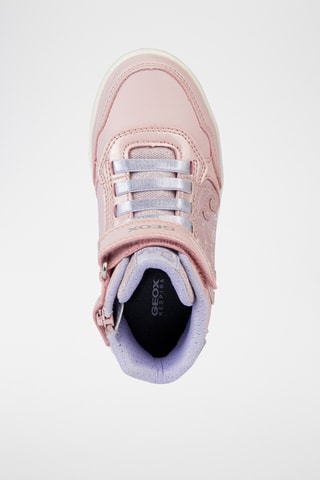 Baskets montantes Clochette Peter Pan Disney - Rose poudré et mauve