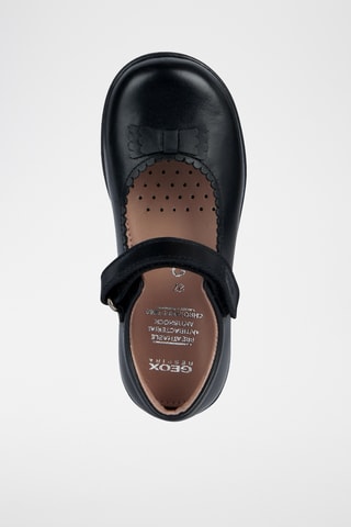 Babies en cuir Naimara - Noir