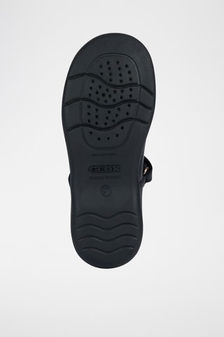 Babies en cuir Naimara - Noir