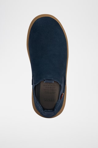Bottines Chelsea en nubuck Theleven - Bleu marine