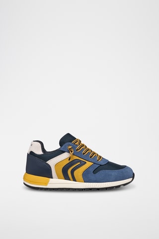 Baskets en nubuck Alben - Bleu marine