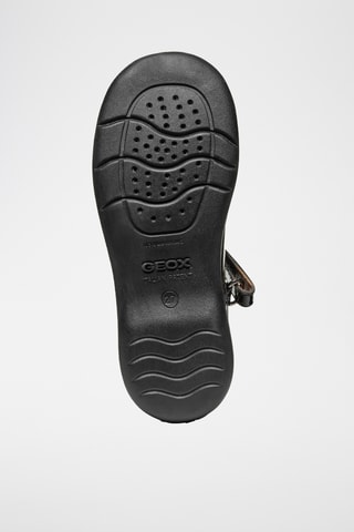 Babies en cuir verni Naimara - Noir