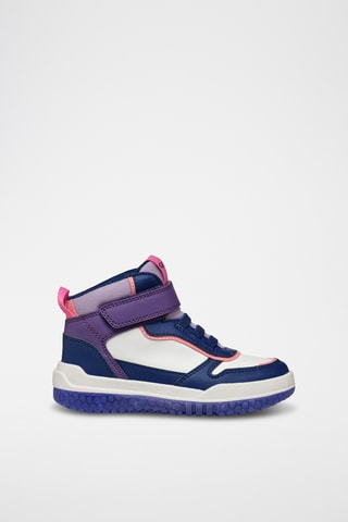 Baskets montantes Buzzerlight - Bleu marine et violet