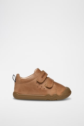 Baskets en cuir Steppieup - Marron clair