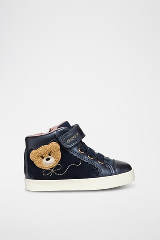 Bottines en nubuck Kilwig - Bleu marine