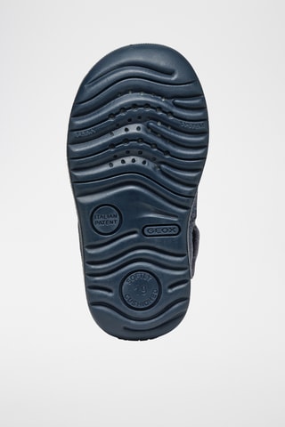 Bottines en nubuck Macchia - Bleu marine
