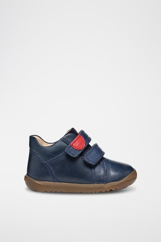 Boots en cuir Macchia - Bleu marine