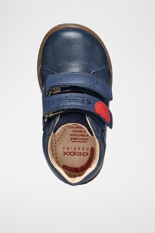 Boots en cuir Macchia - Bleu marine