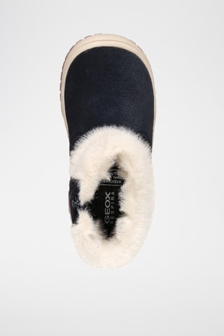 Bottines fourrées nubuck Omar - Bleu marine