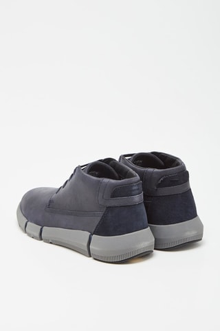 Baskets montantes en cuir Adacter Bleu marine