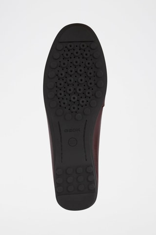 Mocassins en cuir verni Elidia - Bordeaux